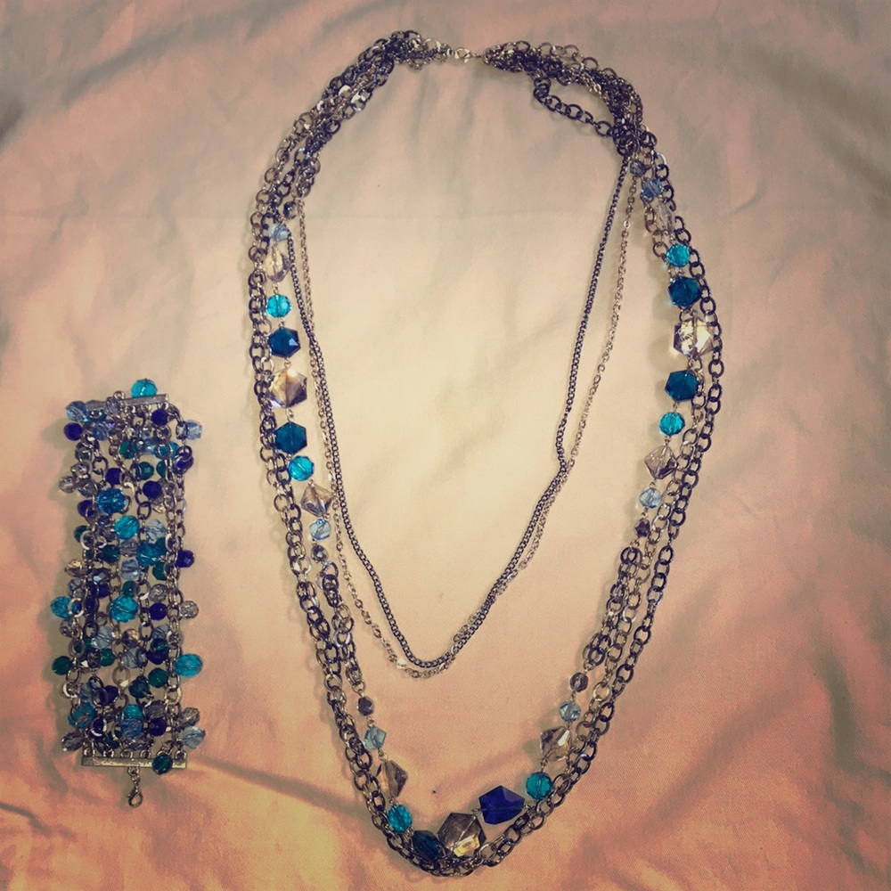 Necklace and Bracelet Set